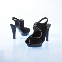 Zapatos con exterior de microfibra